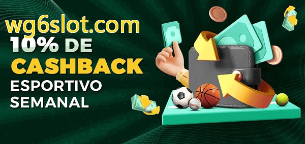 10% de bônus de cashback na wg6slot.com